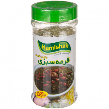 چاشنی خورش قرمه سبزی همیشک 100 گرمی